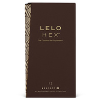 LELO HEX Respect XL latex condoms 12 pieces