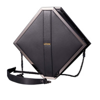 LOCKINK Mysterious Square Kink Bag Black