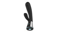 OhMiBod Fuse for Kiiroo Black interaktywny wibrator króliczek czarny