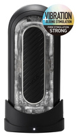 Flip Zero Electronic Vibration Black Tenga