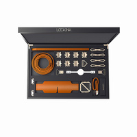 LOCKINK Bondage & Restraint Set Brown