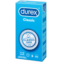Durex Classic Latex Condoms 12 Pack