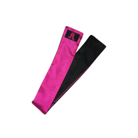 Adrien Lastic Satin Sash Rose-Black