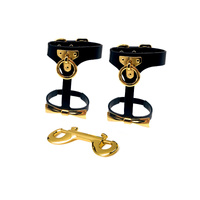 Stylish Leather Leg Cuffs Upko Butterfly Effect Body Accessories Ankle Cuffs UPKO