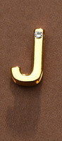 Letter for Personalization of Collar or Handcuffs Upko Letter J UPKO