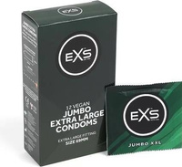 Jumbo Condoms 12 Pcs EXS