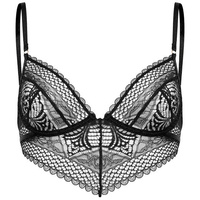 Black Bra 85B Scream Perilla