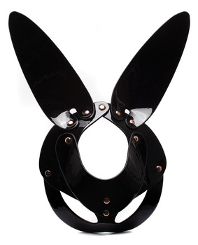 KINKY DIVA BUNNY MASK BLACK