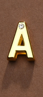Letter For Personalization of Collar or Handcuffs Upko Letter A UPKO