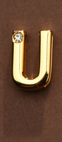 Letter for Personalization of Collar or Handcuffs Upko Letter U UPKO