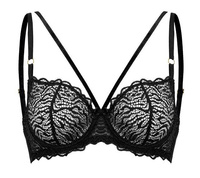 Caprice Devil Straps bra black D75