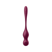 Satisfyer vibrating balls Love Birds Vary Connect App wine red