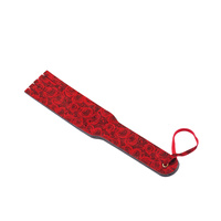 Liebe Seele Kinbaku Ukiyoe Red Rosy Lamb Leather Tawse