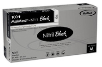 Black Nitrile Gloves 100 pcs