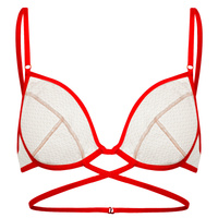 Red Bra 80D Apologise Perilla