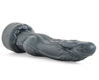 Mr Hankeys dragon dildo Knaughty Dragon Soft Gunmetal Vac L