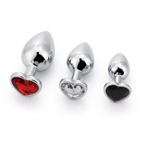 3 Alu Plug Set with Gemstones Brutus