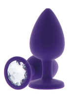 ToyJoy Anal Play Diamond Booty Jewel Medium Purple