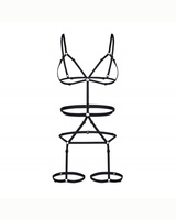 Vanessa black body harness