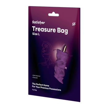 Treasure Bag - L - Violett