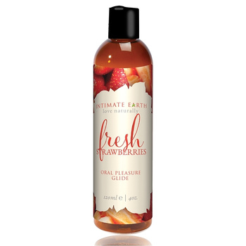 Intimate Earth - Fresh Strawberries Flavored Lubricant 120 ml