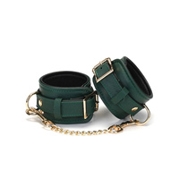 Mossy Chic Leather Ankle Cuffs Liebe Seele