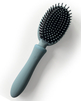 Vibraliss Vibrating Hair Brush Blue Grey