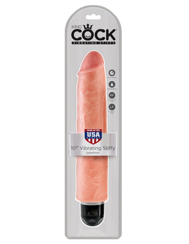 Kink Cock 10" Vibrating Stiffy Flesh