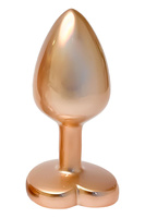 Gleaming Love Pearl Gold Plug Small Dreamtoys Anal Plug