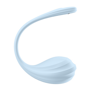 Smooth Petal Connect App - Wearable Couple Vibrator - Light Blue