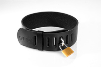 Black Locking Collar Size S Primal Bond Whips