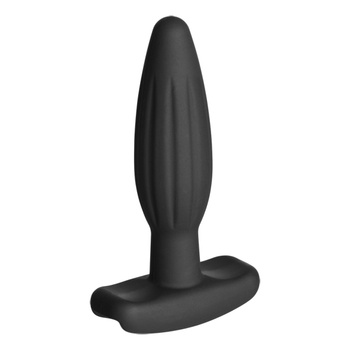 ElectraStim Silicone Noir Rocker Butt Plug Small