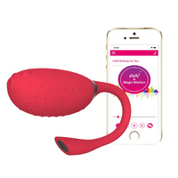 Fugu Magic Motion vibrating egg in raspberry