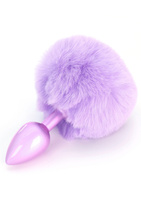 ToyJoy Happiness Enchanting Bunnytail Buttplug Purple