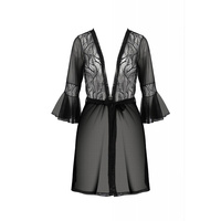  LEAFA PEIGNOIR black XXL/XXXL Passion