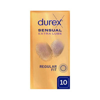 Durex Sensual Extra Lube condoms 10 pcs.