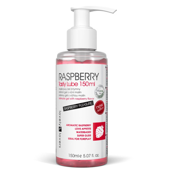 Lovely Lovers Raspberry Tasty Lube lubrykant jadalny 150 ml