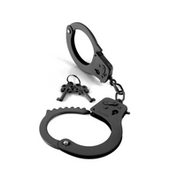Fetish Fantasy Series Designer Metal Handcuffs Black