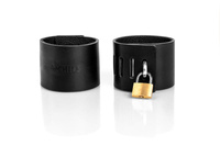 Black Locking Cuffs Size L Primal Bond Whips