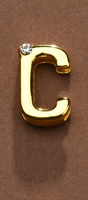 Letter for Personalization of Collar or Handcuffs Upko Letter C UPKO