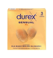 Durex Sensual XL condoms 3 pcs.