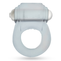 Glowdick Cockring With Led Clear Ice Oxballs Erection Ring