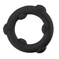 [SIL] SPINNER Cockring Black Oxballs