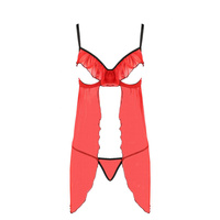 CHERRY CHEMISE Red L/XL Passion