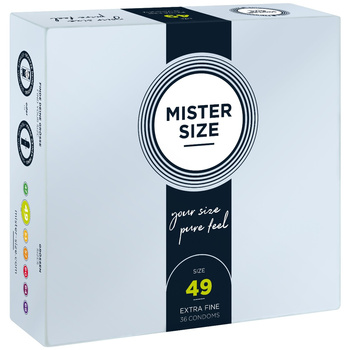 Mister.Size 49 mm Condoms 36 Pieces