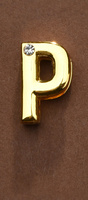 Letter for Personalization of Collar or Handcuffs Upko Letter P UPKO