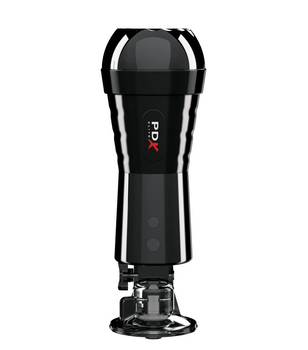 Masturbator Pipedream PDX Elite Cock Compressor Vibrating Stroker Light 