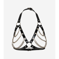 Harness-bra with chains Black HellRider