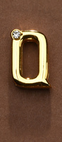 Letter for Personalizing Collar or Handcuffs Upko Letter Q UPKO