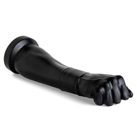 Dildo Gut Puncher Soft Black Vac 4XL Mr Hankeys
